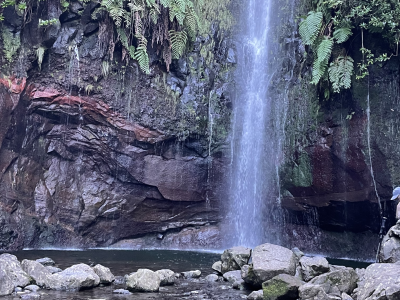 Waterfall Levada Madeira